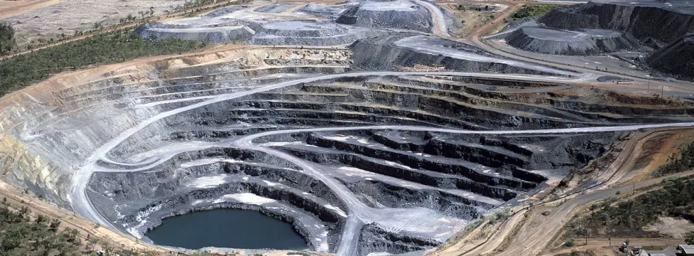 10 KW mining has an open-pit mine with 12 blocks of